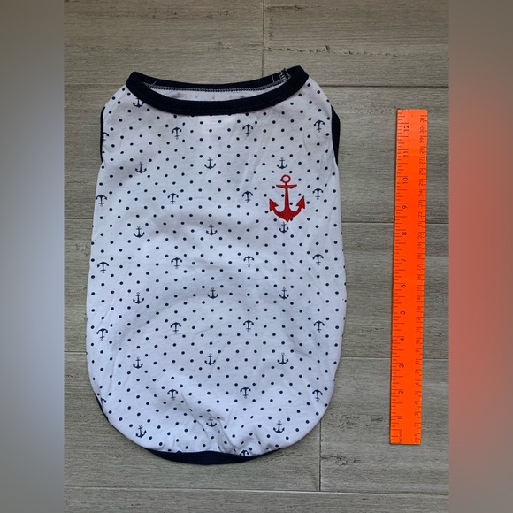 Meijer Other - Dog t-shirt nautical theme